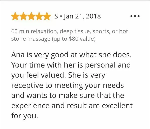 Anna L Robinson, CMT