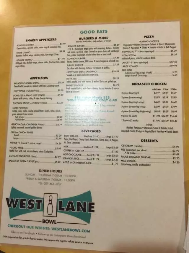 10 Pin Diner