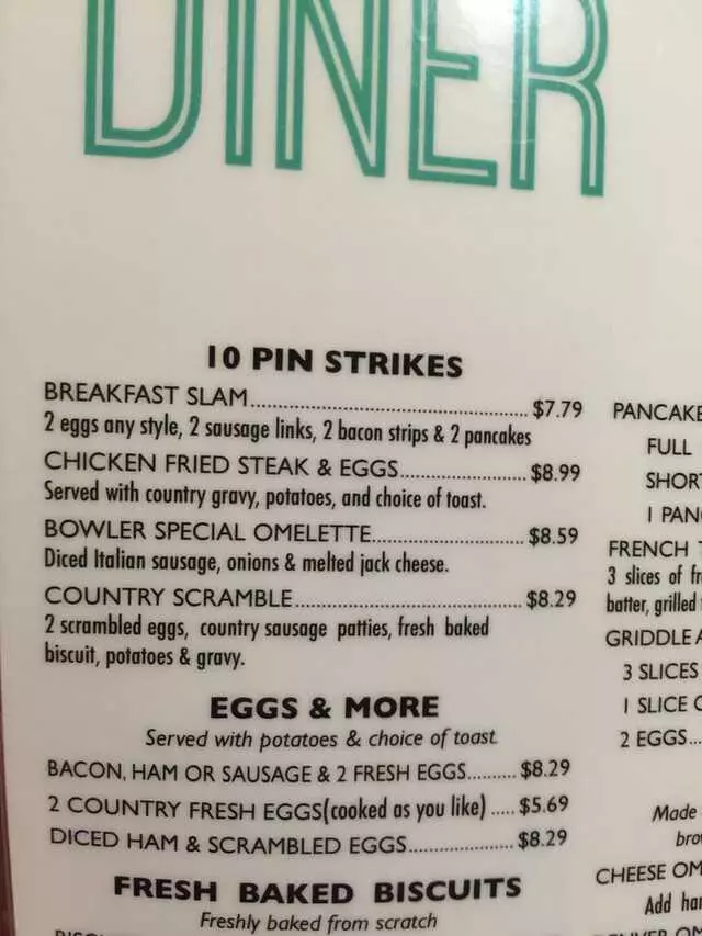 10 Pin Diner
