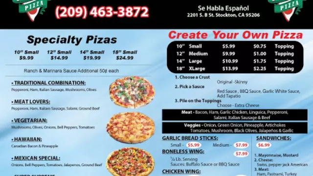 Primos pizza