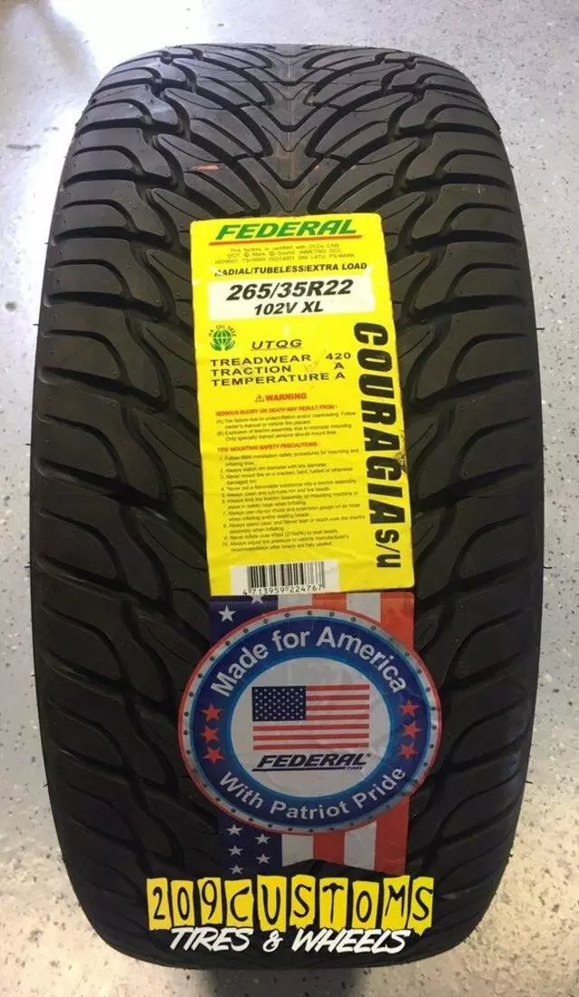 209 Customs Tires and Wheels