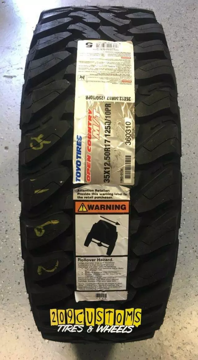 209 Customs Tires and Wheels