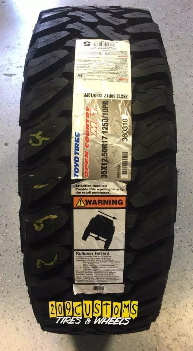 209 Customs Tires and Wheels