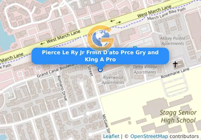 Pierce Le Ry Jr Frmn D&apos;ato Prce Gry and Klng A Pro
