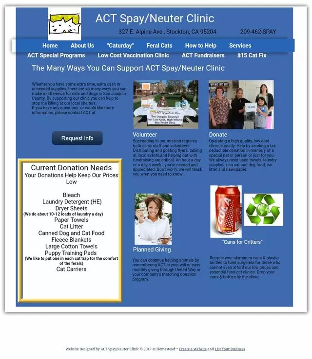 ACT Spay & Neuter Clinic