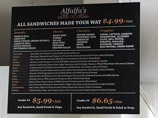 Alfalfa’s Pizza Deli