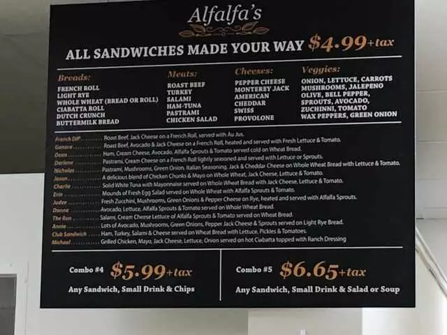 Alfalfa’s Pizza Deli