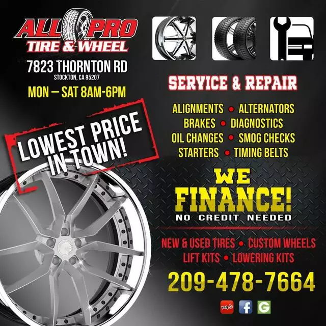 All Pro Smog Tire And Wheel