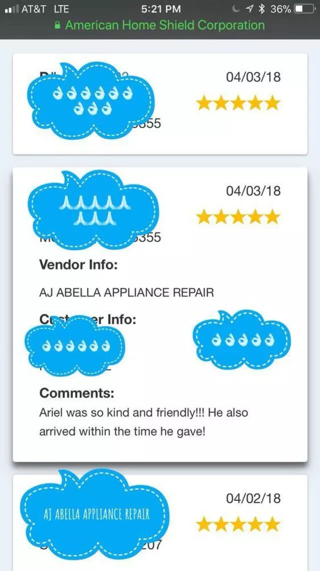 AJ Abella Appliance Repair