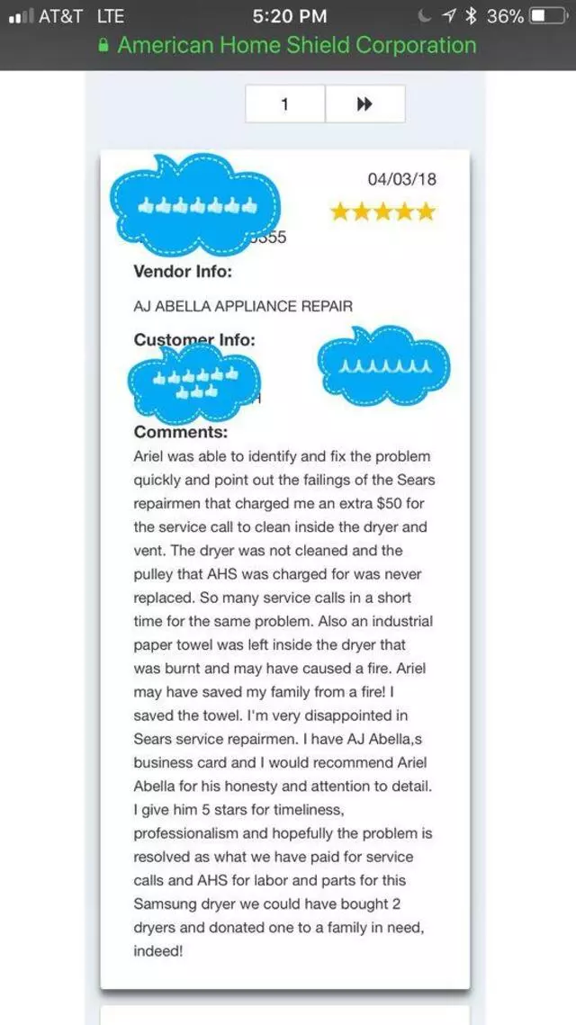 AJ Abella Appliance Repair