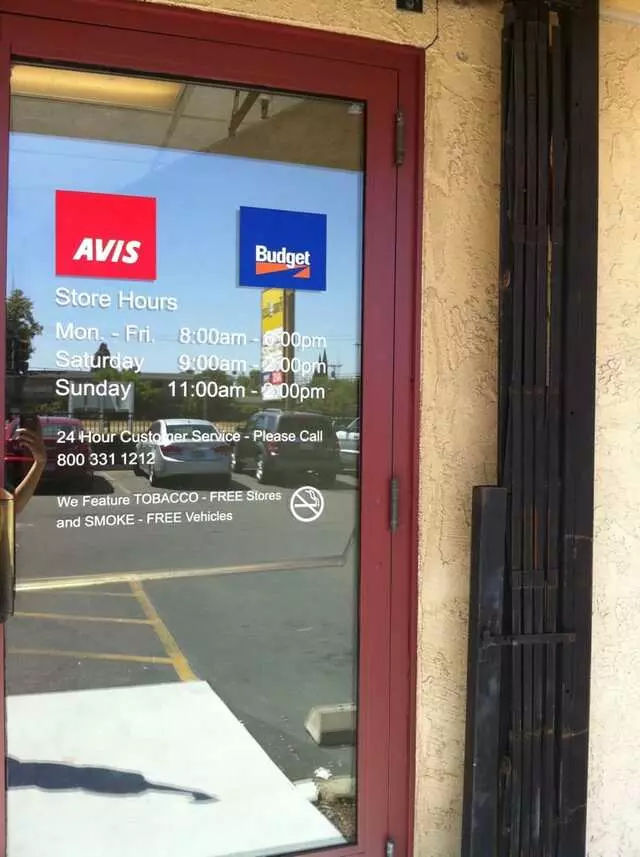 Avis Rent A Car