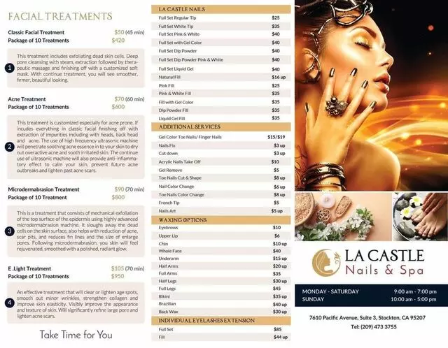 La castle nails and spa