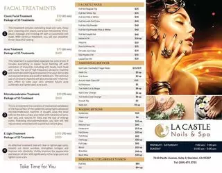 La castle nails and spa