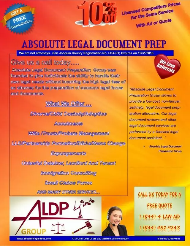 Absolute Legal Document Preparation