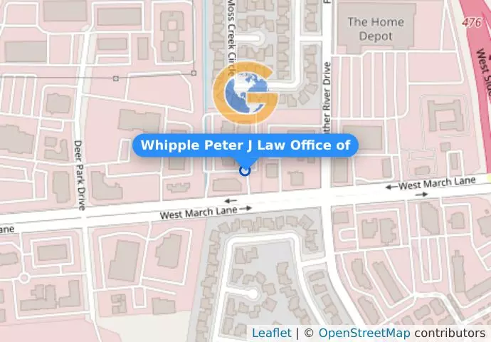 Whipple Peter J Law Office of